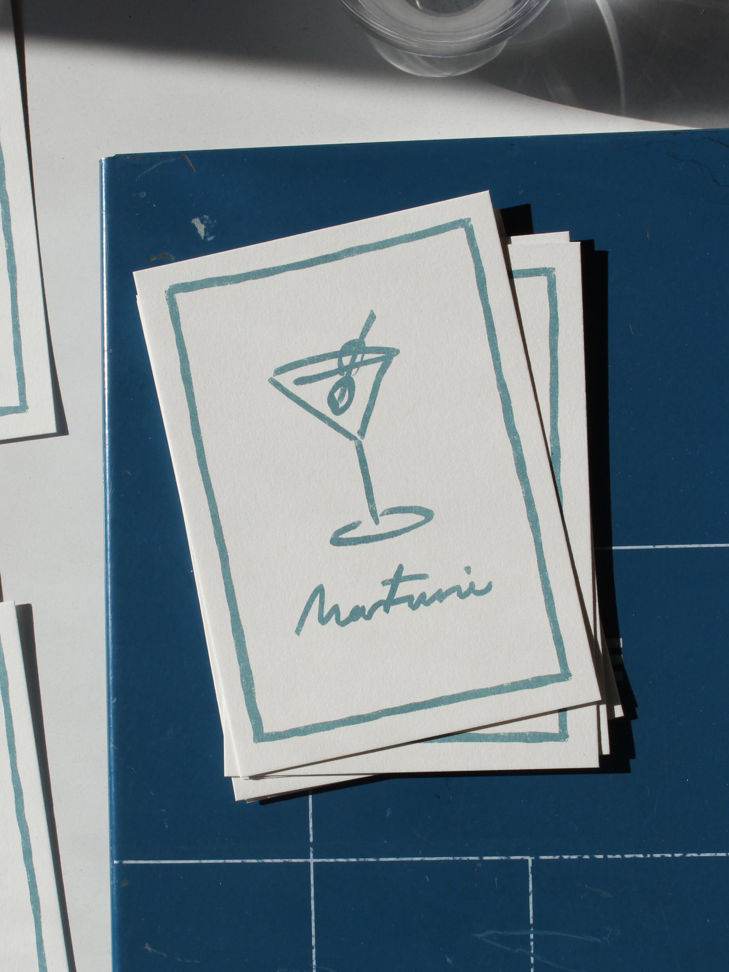 Postkarte 'Martini' (Risographie)