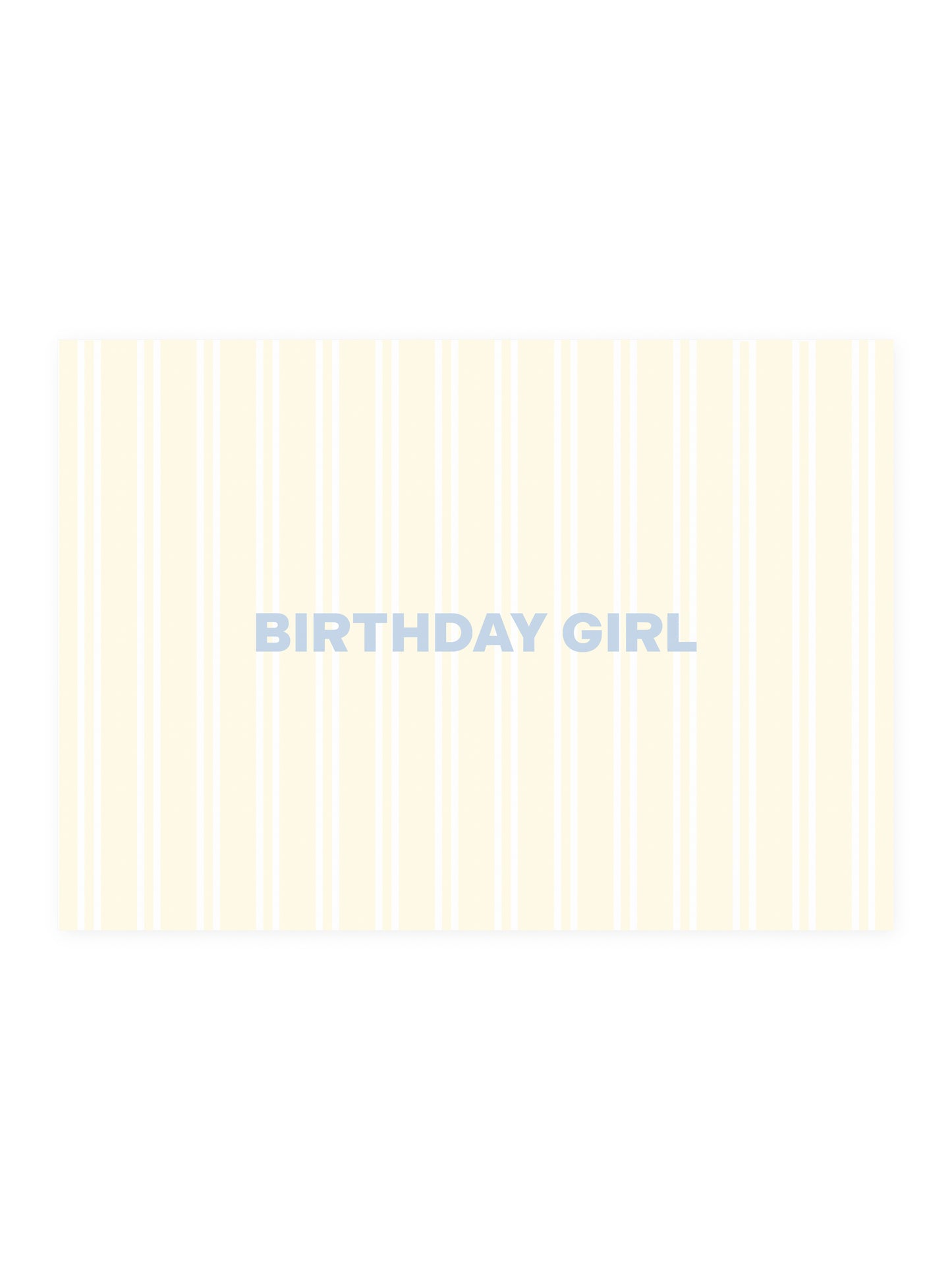 Postkarte 'BIRTHDAY GIRL'